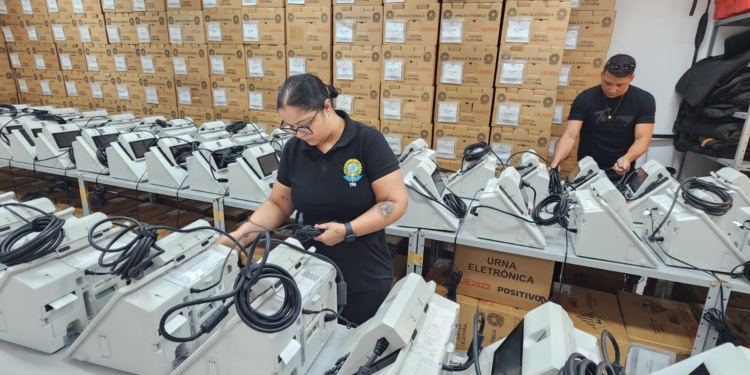 Mossoró inicia preparação das urnas eletrônicas para as Eleições 2026