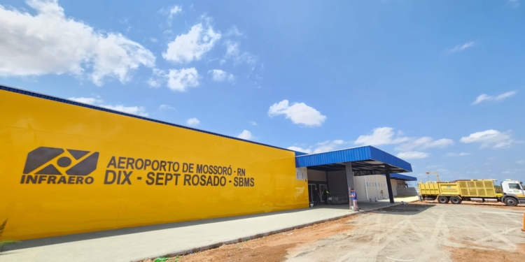 Em fase final de obras, Aeroporto de Mossoró volta a receber voos nesta quinta-feira (3)